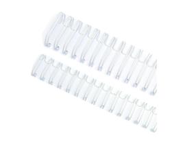 Wire-o Garra Duplo Anel 7/16" para 90 fls A4 3x1 Branco 100 und Wire-o Garra Duplo Anel 7/16" para 90 fls A4 3x1 Branco 100 und