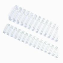 Wire-o Garra Duplo Anel Lassane 2x1 1 Polegada 200 Fls Carta 50 Und Branco