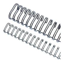 Wire-o Para Encadernação 2x1 A4 Preto 1 1/4 270 Fls 12un Wire-o Para Encadernação 2x1 A4 Preto 1 1/4 270 Fls 12un