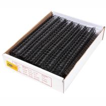 Wire-o para Encadernação 2x1 A4 Preto 1 1/8 até 250fls 25un Wire-o para Encadernação 2x1 A4 Preto 1 1/8 até 250fls 25un