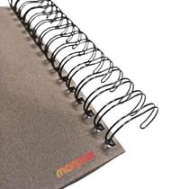 Wire-o para Encadernação 2x1 A5 Preto 5/8 para 120 fls 04un Wire-o para Encadernação 2x1 A5 Preto 5/8 para 120 fls 04un