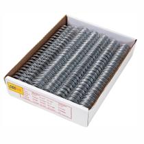 Wire-o para Encadernação 3x1 A4 Prata 1/4 para 25 fls 100un Wire-o para Encadernação 3x1 A4 Prata 1/4 para 25 fls 100un