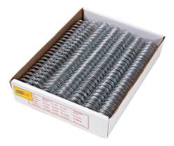 Wire-o Para Encadernação 3x1 A4 Prata 9/16 Até 110fls 100un Wire-o Para Encadernação 3x1 A4 Prata 9/16 Até 110fls 100un
