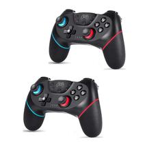 Wireless Pro Controller, pacote com 2 unidades, compatível com o switch Lyes