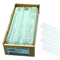 Wireo para Encadernação 2x1 A4 Branco 1 18 para 250 fls 04un
