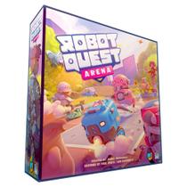 Wise Wizard Games: Jogo de tabuleiro de construção de decks Robot Quest Arena