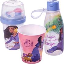 Wish Kit Passeio Escola Porta Lanche Infantil Plasutil