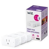 WiZ Conjunto de 3 Enchufes Inteligentes Wi-Fi, Control por Voz y App WiZ Conjunto de 3 Enchufes Inteligentes Wi-Fi, Control por Voz y App