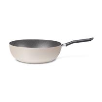 WOK 28cm 3,55L CERAMIC LIFE NATURALLE BRINOX CHAMPAGNE WOK 28cm 3,55L CERAMIC LIFE NATURALLE BRINOX CHAMPAGNE