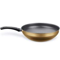 Wok Antiaderente Gold Flora N 28 Mta cód. 8529 Wok Antiaderente Gold Flora N 28 Mta cód. 8529