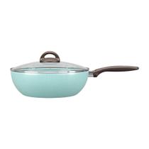 Wok Com Tampa Antiaderente Brinox 28cm 4,1l Ceramic Life Suprema Verde Wok Wok Com Tampa Antiaderente Brinox 28cm 4,1l Ceramic Life Suprema Verde Wok
