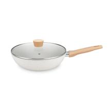 Wok Com Tampa N24 / 2,2L De Aluminio Forjado Revestido CERAMIC-FLON Vanilla