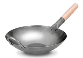 Wok Craft Wok 30 cm em Aço Carbono com Fundo Plano, 1,6 kg Wok Craft Wok 30 cm em Aço Carbono com Fundo Plano, 1,6 kg