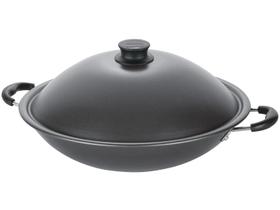 Wok Paris Alumínio Antiaderente Tampa de Alumínio Grafite 32 cm 4,4 L Tramontina Wok Paris Alumínio Antiaderente Tampa de Alumínio Grafite 32 cm 4,4 L Tramontina