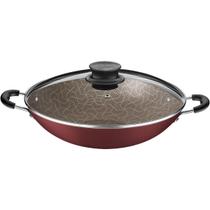 Wok Paris Tramontina Antiaderente Starflon 36Cm Vermelho 6 L