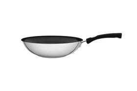 Wok Solar Aço Inox 28 cm 3,3 L Tramontina
