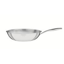 Wok Tramontina Grano Aço Inox Corpo Triplo Cabo 28cm 3,4 L