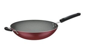 Wok Tramontina Loreto Alumínio Revestimento Antiaderente Starflon Cabo Baquelite Vermelha 32 cm 4,4L