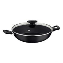 Wok Tramontina Loreto Alumínio Revestimento Antiaderente Starflon Max Grafite 28 cm 3,3 L