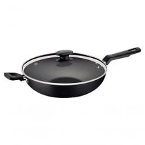Wok Tramontina Loreto Antiaderente 28cm Com Tampa Wok Tramontina Loreto Antiaderente 28cm Com Tampa