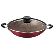 Wok Tramontina Paris 36cm 6,0L - Vermelho