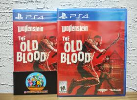 Wolfenstein The Old Blood Ps 4 Lacrado Mídia Física Envio Rápido