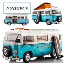 Wolkswagen kombi com 2.200 peças para montar modelo numérico 10279 marca mega