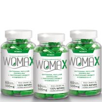 Womax kit 3 potes com 60 cápsulas Womax kit 3 potes com 60 cápsulas