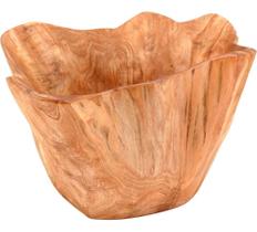 WOOD CENTRO MESA 17x37x32cm MADEIRA NATURAL