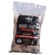 Wood Chips Para Churrasco - Defumação Macieira - 1Kg - Sheriff Steak