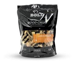 Wood Chips para Defumação Laranjeira 1Kg - Bold Brasa
