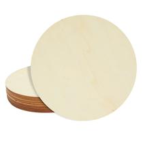 Wood Circles Juvale de 8 polegadas inacabados para artesanato (pacote com 10)