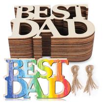 Wood Crafts Best DAD inacabado para o Dia e Aniversário dos Pais Wood Crafts Best DAD inacabado para o Dia e Aniversário dos Pais