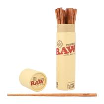 Wood Pokers RAW Natural Large, pacote com 20, 22,25 cm de comprimento
