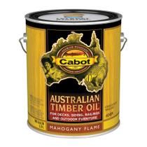 Wood Stain Cabot Australian Timber Oil Mahogany Flame 3,78 L