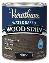 Wood Stain Varathane 381121 à base de água Smoke Grey 946mL