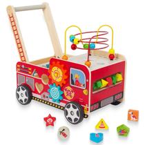 Wooden Baby Walker KIDS TOYLAND Bead Maze de 1 ano ou mais com blocos