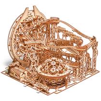 Wooden Marble Run Electric Motorized Wood Trick Galaxy