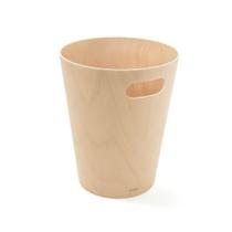 Woodrow natural - lixeira de madeira 7,5l umbra Woodrow natural - lixeira de madeira 7,5l umbra