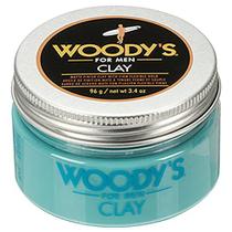 Woody's Clay para homens, acabamento fosco com firmeza e fle
