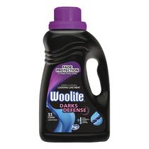 Woolite Darks com Detergente de Lavanderia Líquida EverCare, 33 Cargas, 50 Fl Oz, HE & Arruelas Regulares, Embalagem Pode Variar