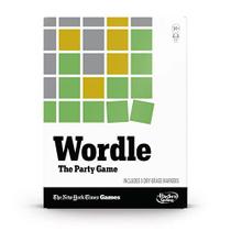Wordle The Party Game para 2-4 Jogadores, Jogo oficial de tabuleiro Wordle inspirado no jogo wordle do New York Times, jogos de festa para maiores de 14 anos, jogos de palavras - Hasbro Gaming