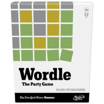 Wordle The Party Game para 2-4 Jogadores, Jogo oficial de tabuleiro Wordle inspirado no jogo wordle do New York Times, jogos de festa para maiores de 14 anos, jogos de palavras