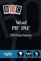 Words Pif Paf - Pif Paf Das Palavras - Box Of Cards - 51 Cartas - Boc 1