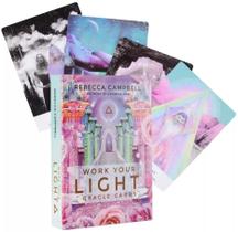 Work Your Light Oracle Cards Deck Oráculo Trabalhe Sua Luz Baralho de Cartas de Tarô - Tarot