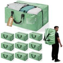 WORKPRO Kit com 10 Sacos Grandes para Mudança 74 x 36 x 33 cm, Alta Resistência WORKPRO Kit com 10 Sacos Grandes para Mudança 74 x 36 x 33 cm, Alta Resistência