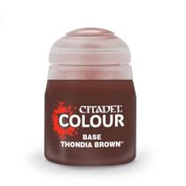 Workshop de jogos Base Paint Thondia Brown 12mL - Games Workshop