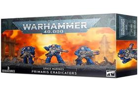 Workshop de jogos de bonecos de ação Warhammer 40k Space Marine Primaris Eradicators Black