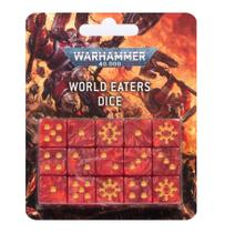 Workshop de jogos de dados Warhammer 40K World Eaters (15) Vermelho