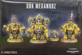 Workshop de jogos de figuras de ação Warhammer 40K Ork Meganobz